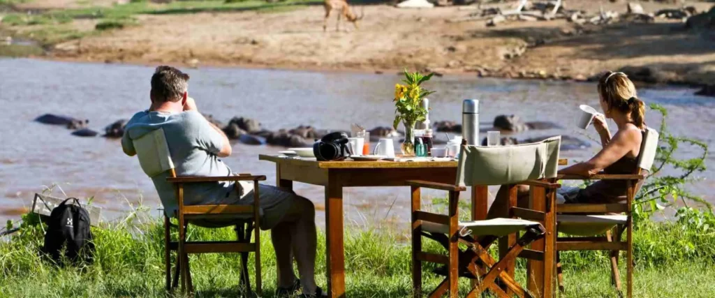 Bush Meals on Serengeti Safari with Arusha Car Rental 