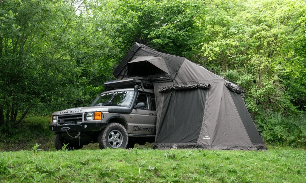 4. Rooftop Tents with Annex Rooms